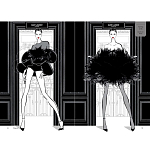 Megan Hess. Elegance варинант исполнения - 5 | Loft Concept в Саратове