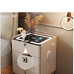 Умная прикроватная тумбочка c зарядкой для телефона Smart Furniture варинант исполнения - 4 | Loft Concept в Саратове