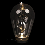 Настольная лампа светодиодная в форме лампочки Luma Dome варинант исполнения - 1 | Loft Concept в Саратове