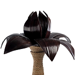 Настольная лампа черная INDONESIAN LAMPS варинант исполнения - 2 | Loft Concept в Саратове