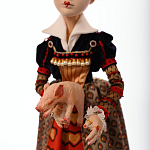 Авторская кукла Красная Королева Iracebeth of Crims варинант исполнения - 4 | Loft Concept в Саратове