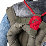 Кукла из джинсовой одежды и армейских палаток Rusalka Jeans&Tents варинант исполнения - 3 | Loft Concept в Саратове