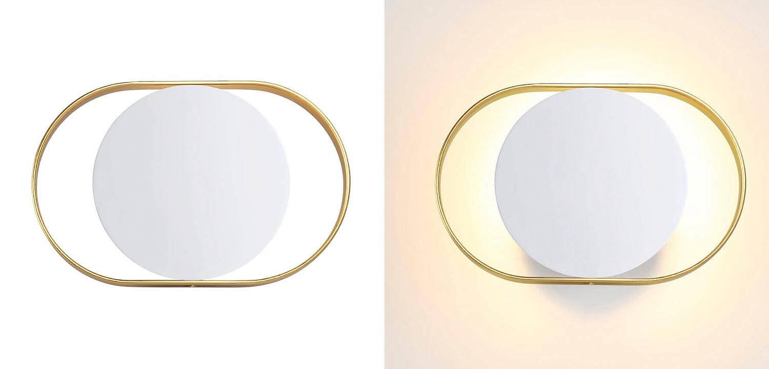 Бра Globo Ocular Sconce Oval White Бра Globo Ocular Sconce Oval White - Loft-Concept в Саратове