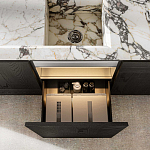 Кухонный гарнитур из натурального камня и дерева INTERSECTION Dada Engenereed Kitchen варинант исполнения - 17 | Loft Concept в Саратове