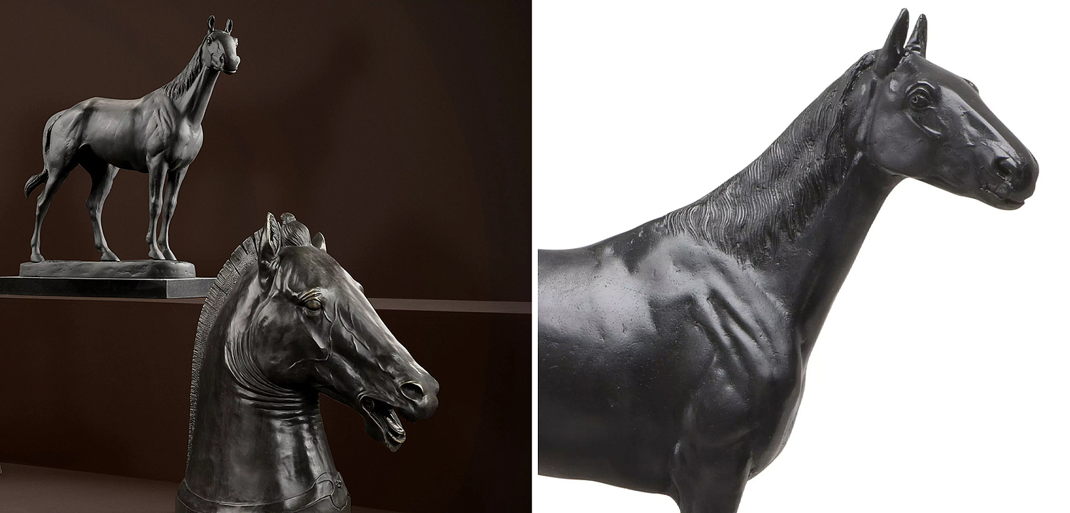 Декоративная статуэтка Eichholtz Horse Rodondo Декоративная статуэтка Eichholtz Horse Rodondo - Loft-Concept в Саратове