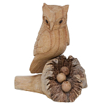 Статуэтка из дерева сова Animals of the World варинант исполнения - 3 | Loft Concept в Саратове