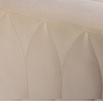 Кресло велюровое бежевое Cubic Silhouette варинант исполнения - 5 | Loft Concept в Саратове