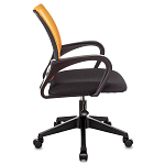 Офисное кресло с основанием из черного пластика Desk chairs Orange варинант исполнения - 3 | Loft Concept в Саратове