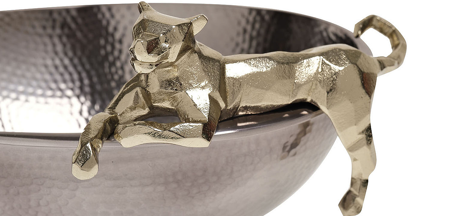 Блюдо Gold Jaguar Блюдо Gold Jaguar - Loft-Concept в Саратове