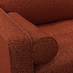 Мебельная ткань Шенилл терракотовый цвет 138 см T4-44 варинант исполнения - 6 | Loft Concept в Саратове