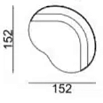 Кушетка Calypso варинант исполнения - 6 | Loft Concept в Саратове