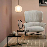 Дизайнерский журнальный стол с 2-мя фигурными столешницами Midyfar варинант исполнения - 1 | Loft Concept в Саратове