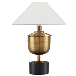 Настольная лампа с конусовидным тканевым абажуром Striving for Excellence варинант исполнения - 2 | Loft Concept в Саратове