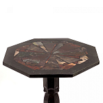 Кофейный стол из натуральных камней Змеевик и Яшма Natural Stone Tables варинант исполнения - 10 | Loft Concept в Саратове