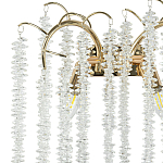 Бра с хрустальными подвесками Bunch of Crystal Berries Gold Wall Lamp варинант исполнения - 2 | Loft Concept в Саратове