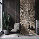 Гипсовая 3D панель с принтографией PM-45 варинант исполнения - 1 | Loft Concept в Саратове