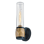 Бра для ванных комнат с прозрачным стеклянным плафоном в форме цилиндра Hinkley варинант исполнения - 12 | Loft Concept в Саратове