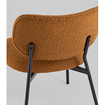 Кресло лаунж Jamie букле горчичный варинант исполнения - 3 | Loft Concept в Саратове