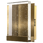 Настенный геометрический светильник со стеклом Rectangle Geometry Glass Wall Lamp варинант исполнения - 1 | Loft Concept в Саратове