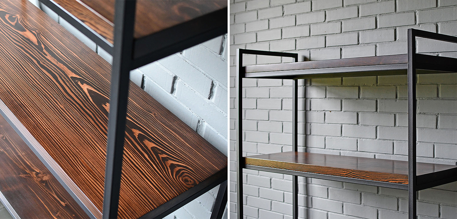 Стеллаж Alton Industrial Metal Rust Rack Стеллаж Alton Industrial Metal Rust Rack - Loft-Concept в Саратове