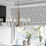  Люстра с прозрачными рифлеными цилиндрическими плафонами Kichler варинант исполнения - 27 | Loft Concept в Саратове