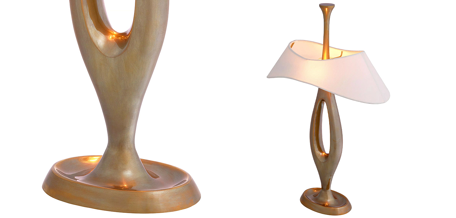 Настольная лампа Eichholtz Table Gianfranco Brass Настольная лампа Eichholtz Table Gianfranco Brass - Loft-Concept в Саратове