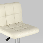 Барный стул с сиденьем молочного цвета Honory варинант исполнения - 7 | Loft Concept в Саратове