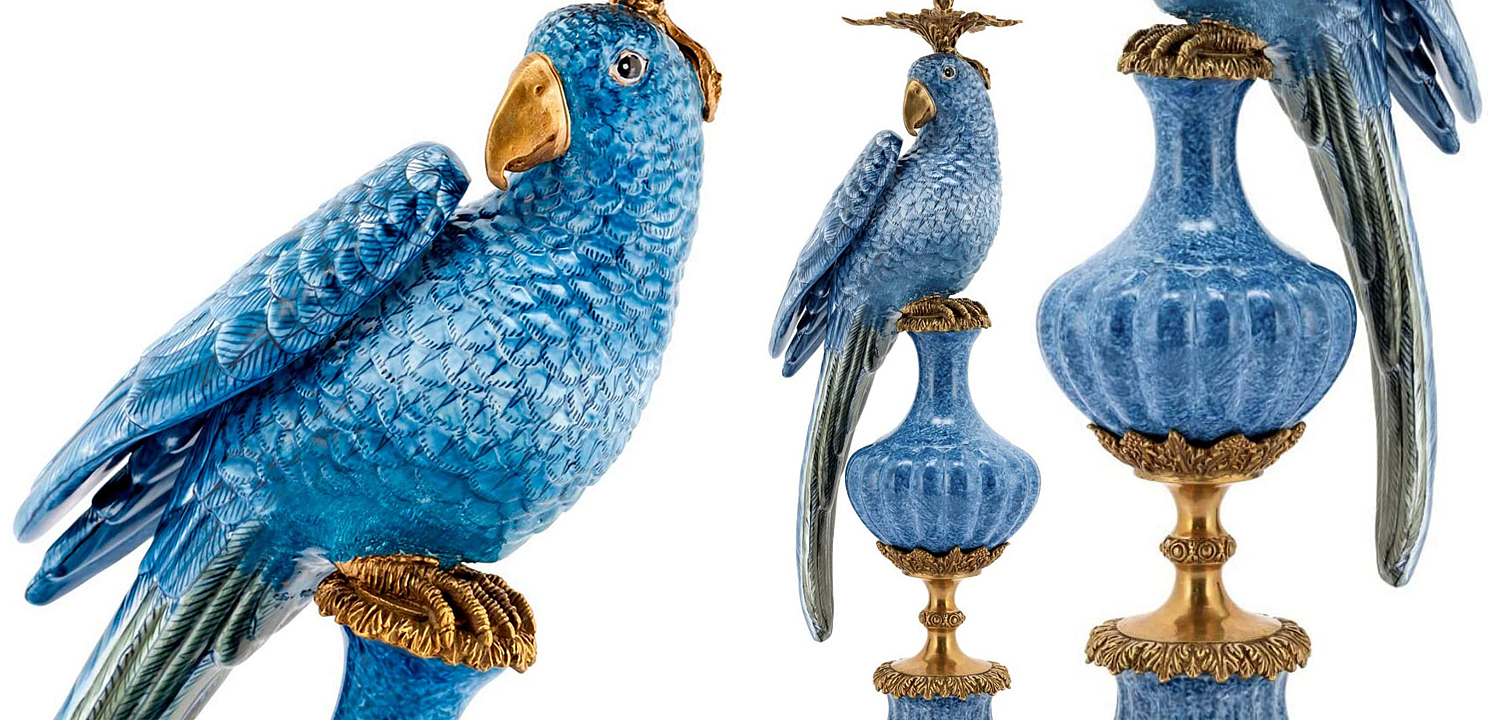 Подсвечник Abhika Candlen Parrot Atlantide Подсвечник Abhika Candlen Parrot Atlantide - Loft-Concept в Саратове