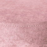 Банкетка круглая пыльно-розовый велюр на 4-х металлических ножках золотого цвета SANJAY варинант исполнения - 4 | Loft Concept в Саратове