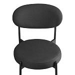 Стул мягкий Alfie Chair черный варинант исполнения - 5 | Loft Concept в Саратове