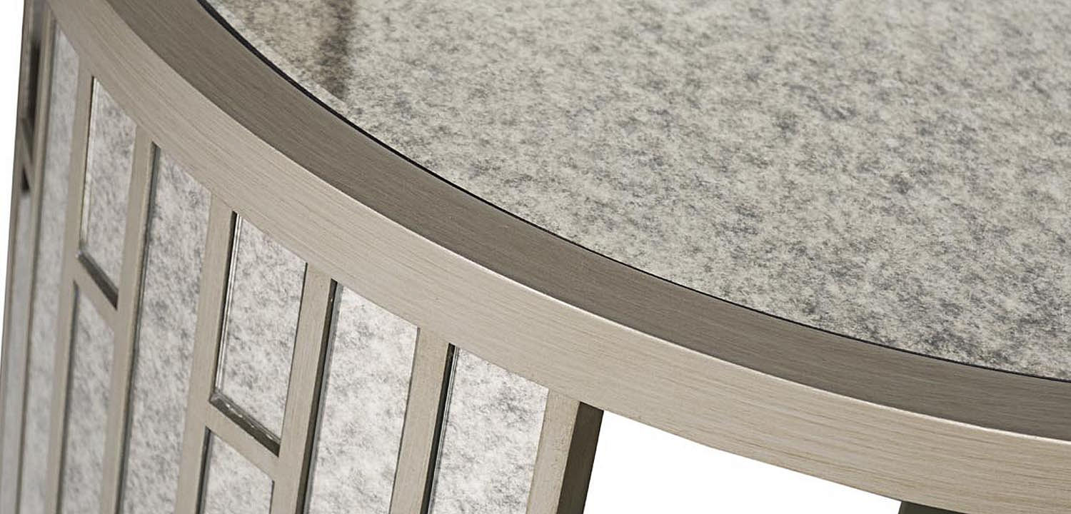Тумба круглая Mirror Blocks Nightstand Тумба круглая Mirror Blocks Nightstand - Loft-Concept в Саратове