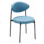 Стул металлический с мягкой спинкой и сиденьем Alfie Chair варинант исполнения - 5 | Loft Concept в Саратове