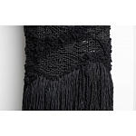 Напольная лампа черная с текстильными элементами "ЯРВИ" варинант исполнения - 5 | Loft Concept в Саратове