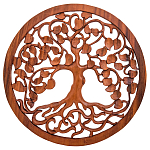 Панно из дерева Mythosream Panel With Trees варинант исполнения - 1 | Loft Concept в Саратове