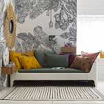 Зеркало с бахромой WICKER MIRROR 100 варинант исполнения - 4 | Loft Concept в Саратове