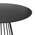 Круглый обеденный стол с основанием в виде конуса Dining table in Loft Style варинант исполнения - 2 | Loft Concept в Саратове