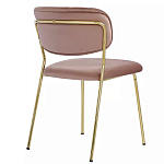 Стул Singer Chair без подлокотников Розовый Велюр варинант исполнения - 3 | Loft Concept в Саратове