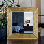 Зеркало квадратное в фактурной раме Pattern варинант исполнения - 6 | Loft Concept в Саратове