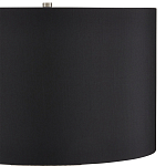 Настольная лампа с белым фактурным корпусом и черным абажуром Twisted варинант исполнения - 2 | Loft Concept в Саратове