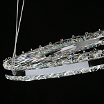 Люстра круглая с прозрачной хрустальной рамкой Maude Crystal Light варинант исполнения - 9 | Loft Concept в Саратове