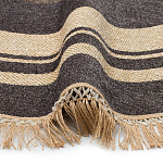 Ковер из комбинированного состава с узором Circles of goodness варинант исполнения - 3 | Loft Concept в Саратове