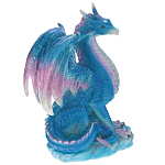 Декоративная статуэтка Дракон Blue Pink Dragon Statuette варинант исполнения - 1 | Loft Concept в Саратове