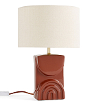 Настольная лампа из керамики и льна Brighter than the Stars варинант исполнения - 1 | Loft Concept в Саратове