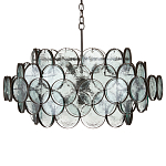 Люстра с каскадом из круглых стеклянных дисков Small Round Sequins варинант исполнения - 3 | Loft Concept в Саратове