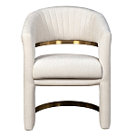 Полукресло Valbonne Chair cream velour варинант исполнения - 1 | Loft Concept в Саратове