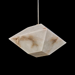 Подвесной светильник с фигурным плафоном Stone Prism варинант исполнения - 3 | Loft Concept в Саратове