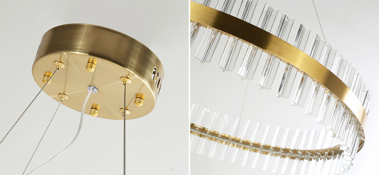 Кольцевая светодиодная люстра Ring Horizontal Кольцевая светодиодная люстра Ring Horizontal - Loft-Concept в Саратове