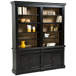 Витрина из массива сосны Sterling Showcase Black варинант исполнения - 1 | Loft Concept в Саратове