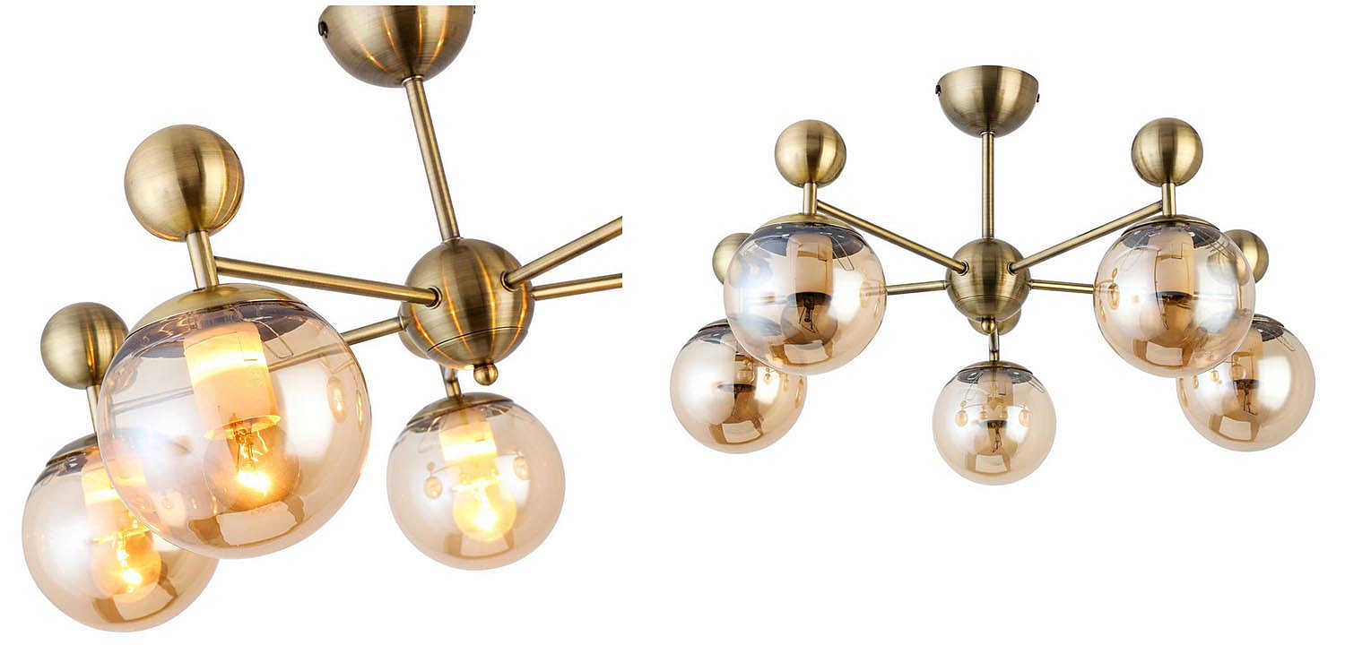 Потолочная люстра Demian Bronze Chandelier Потолочная люстра Demian Bronze Chandelier - Loft-Concept в Саратове