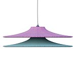 Подвесной вязаный светильник в двухцветном исполнении «Двойной Токио»  варинант исполнения - 4 | Loft Concept в Саратове